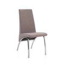 Pack 2 Sillas de Comedor, Sillas para Salón, Acabado en Tejido Marengo, Medidas: 44 cm (Ancho) x 61 cm (Largo) x 95 cm (Alto)