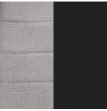 Pack de 6 Sillas Tapizadas para Comedor/Salón – Marengo y Patas Negras en Aluminio, Dimensiones: 40 cm x 42 cm x 96 Cm